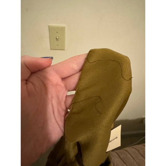 NWT Superdown Levi Brown Backless Plunge Halter Dress - Picture 9 of 9